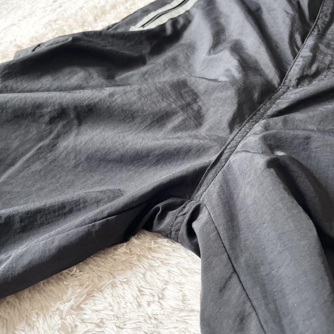 ペルーシュ 美品 PERUSHU ナイロンパンツ L 黒 ワイド