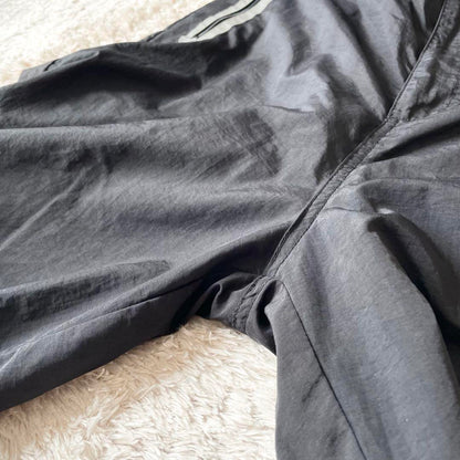 ペルーシュ 美品 PERUSHU ナイロンパンツ L 黒 ワイド