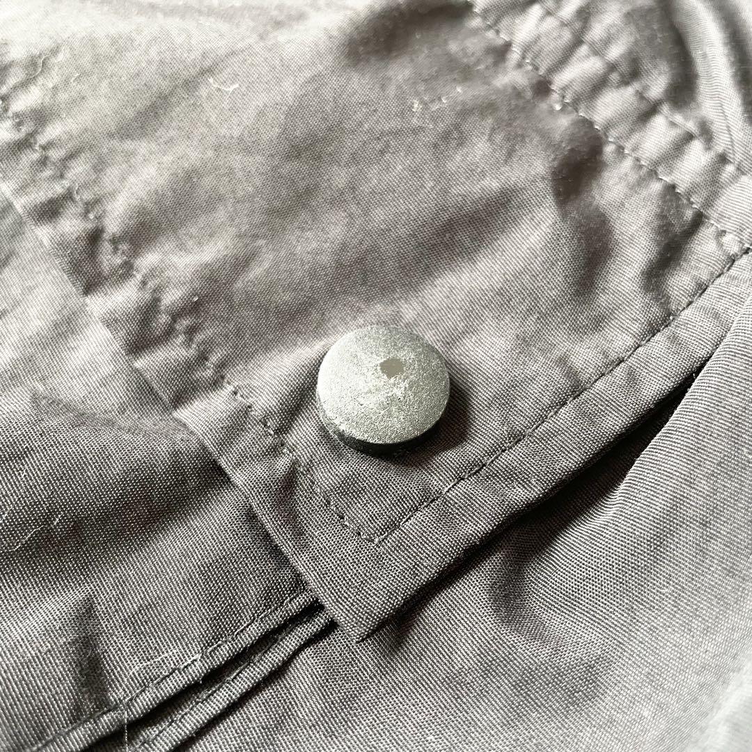 ペルーシュ 美品 PERUSHU ナイロンパンツ L 黒 ワイド