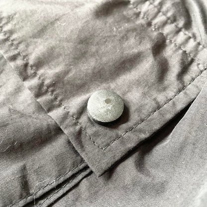 ペルーシュ 美品 PERUSHU ナイロンパンツ L 黒 ワイド