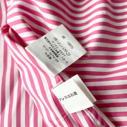ラルフローレン 極美品 stripe L/S shirt 袖ポニー