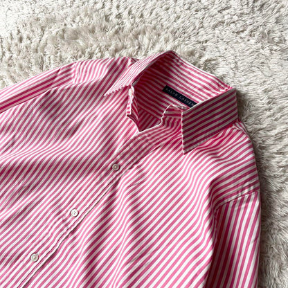 ラルフローレン 極美品 stripe L/S shirt 袖ポニー