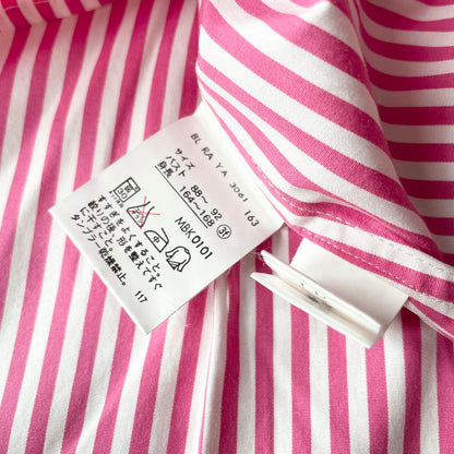 ラルフローレン 極美品 stripe L/S shirt 袖ポニー