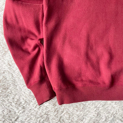 PAPAS 美品 フルジップ スウェット S 赤