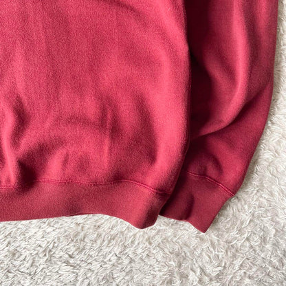 PAPAS 美品 フルジップ スウェット S 赤