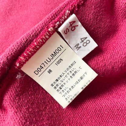 PAPAS 美品 フルジップ スウェット S 赤