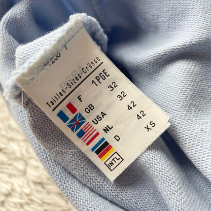 SAINT JAMES 美品 バスクシャツ XS 水色