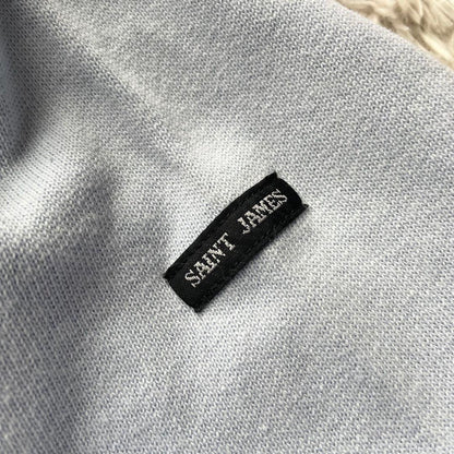 SAINT JAMES 美品 バスクシャツ XS 水色