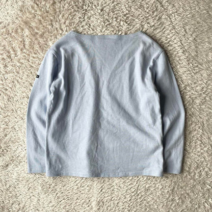 SAINT JAMES 美品 バスクシャツ XS 水色