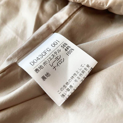 パパス 極美品 PAPAS ライナー付ステンカラーコート L ベージュ