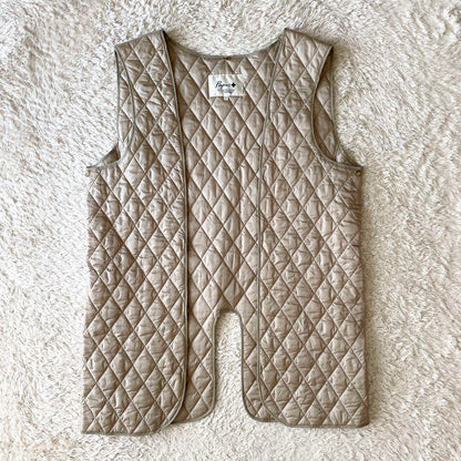 パパス 極美品 PAPAS ライナー付ステンカラーコート L ベージュ