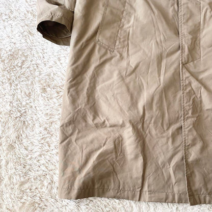 パパス 極美品 PAPAS ライナー付ステンカラーコート L ベージュ