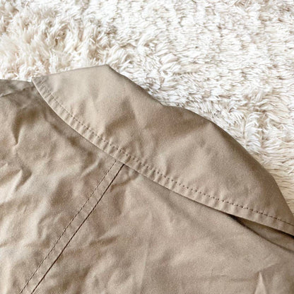 パパス 極美品 PAPAS ライナー付ステンカラーコート L ベージュ