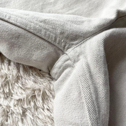 エムエイチエル 美品 MHL リネンコットントラウザーズ 1 ライトグレー