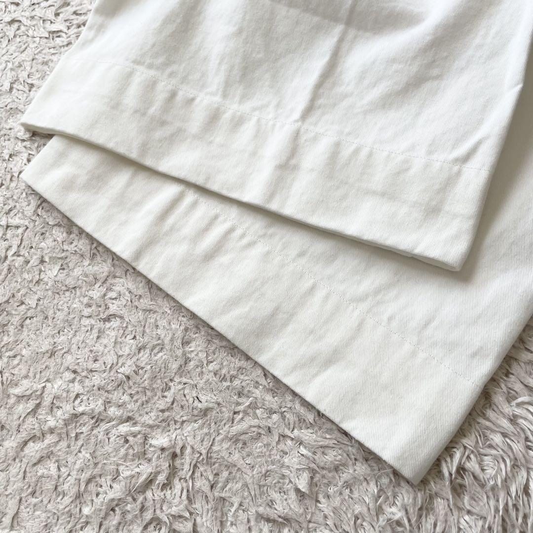 エムエイチエル 極美品 MHL ワイドパンツ 2 白