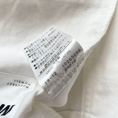 エムエイチエル 極美品 MHL ワイドパンツ 2 白