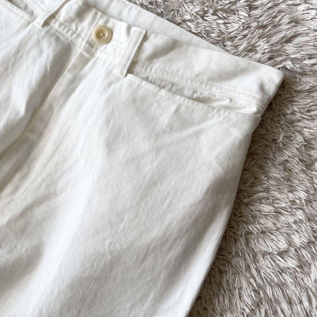 エムエイチエル 極美品 MHL ワイドパンツ 2 白