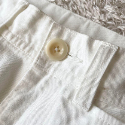 エムエイチエル 極美品 MHL ワイドパンツ 2 白