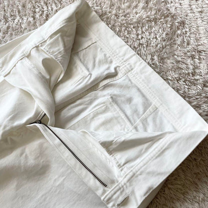 エムエイチエル 極美品 MHL ワイドパンツ 2 白