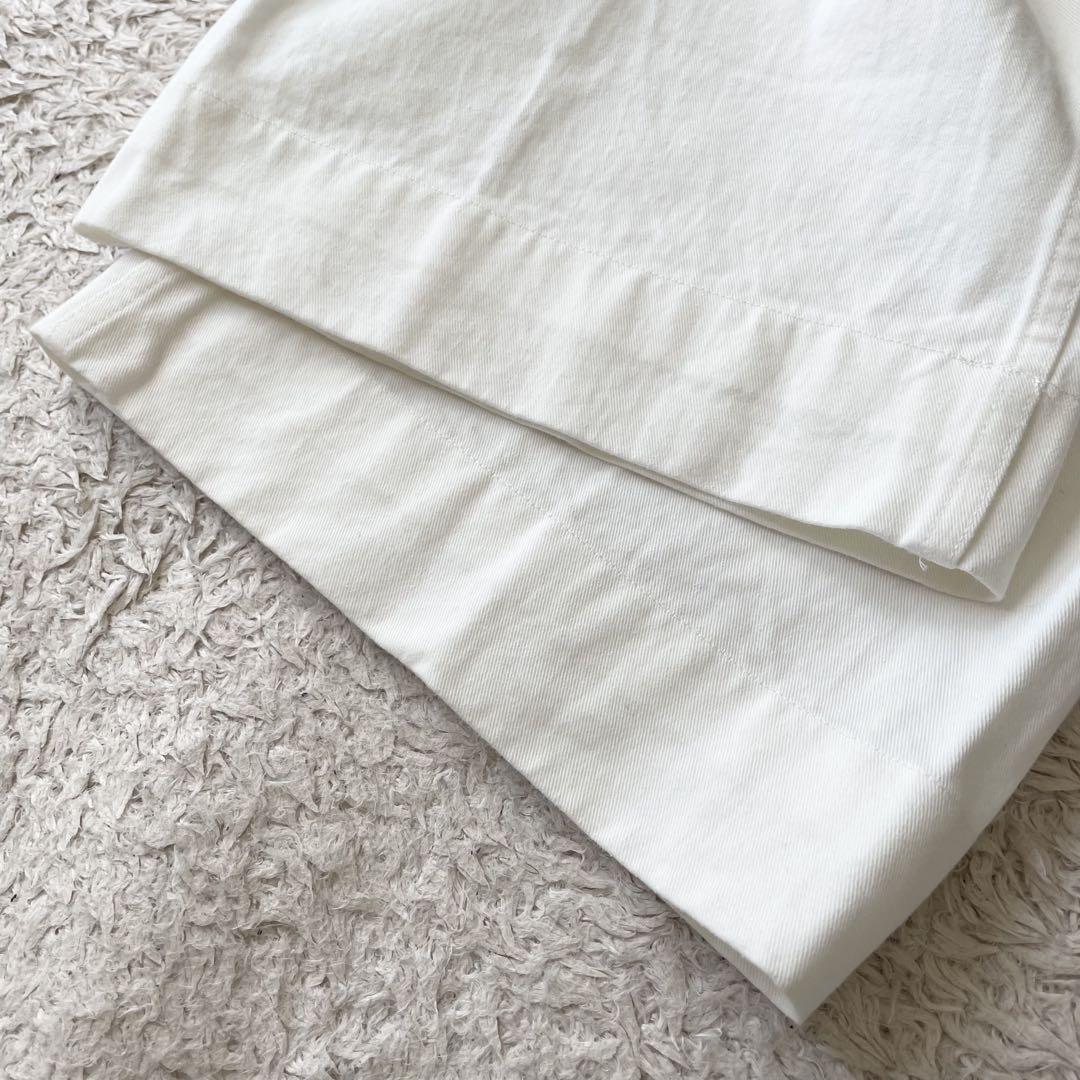 エムエイチエル 極美品 MHL ワイドパンツ 2 白