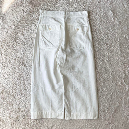 エムエイチエル 極美品 MHL ワイドパンツ 2 白