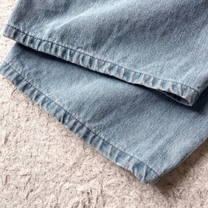 CTHY 美品 12OZデニムセンタープレスワイドスラックス XL 極太