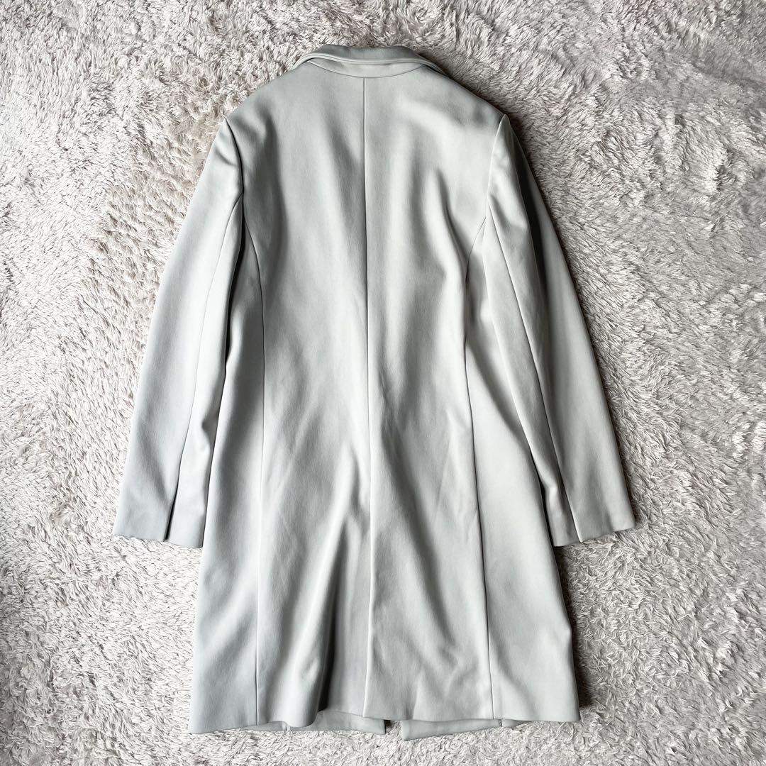 sov. 極美品 ナイロンチェスターコート 38 ライトグレー