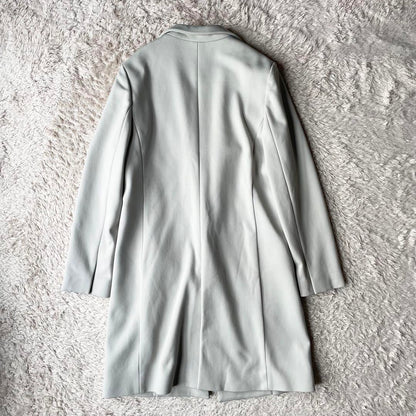 sov. 極美品 ナイロンチェスターコート 38 ライトグレー