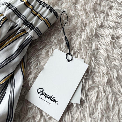 GYMPHLEX  新品タグ付 w's multi stripe skirt 14