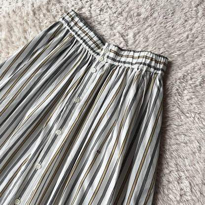 GYMPHLEX  新品タグ付 w's multi stripe skirt 14