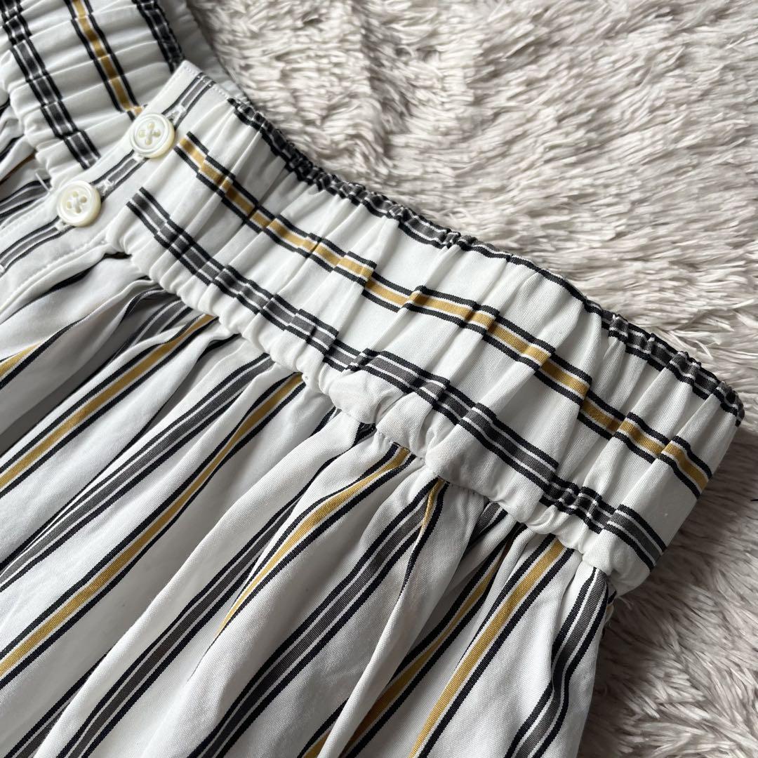 GYMPHLEX  新品タグ付 w's multi stripe skirt 14