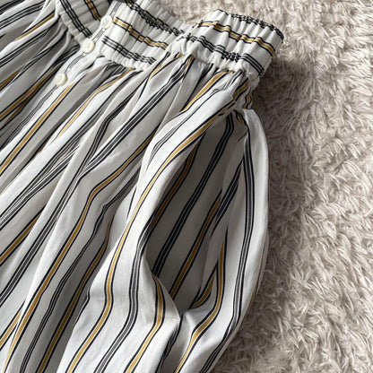 GYMPHLEX  新品タグ付 w's multi stripe skirt 14