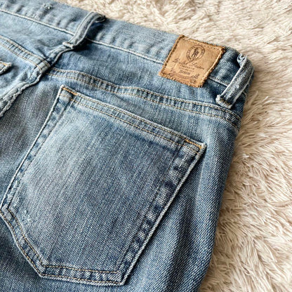 ラルフローレン 美品 ralph lauren sport スキニーデニム 25