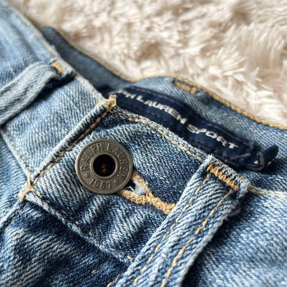 ラルフローレン 美品 ralph lauren sport スキニーデニム 25