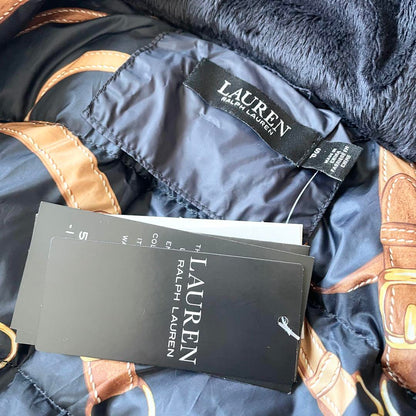 新品タグ付 lauren ralph lauren ダウンコート S navy