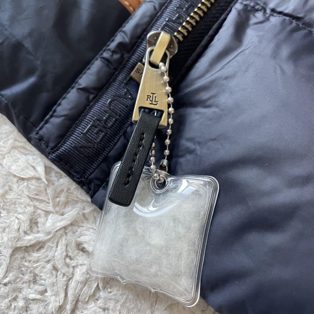 新品タグ付 lauren ralph lauren ダウンコート S navy