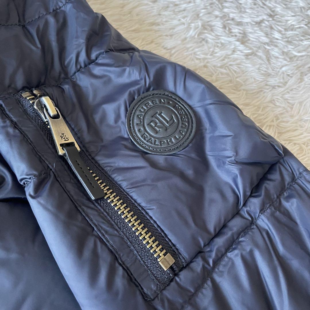 新品タグ付 lauren ralph lauren ダウンコート S navy