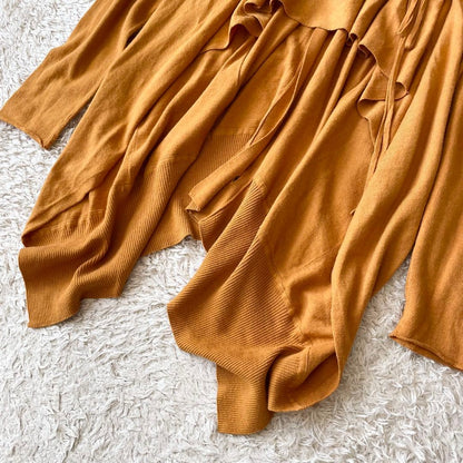 ガリャルダガランテ 極美品 変形ハイゲージニットカーディガン F