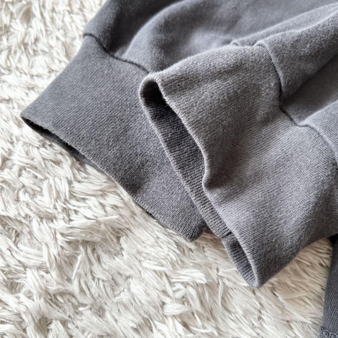 ラルフローレン 美品 現行 L/S polo shirt XL grey