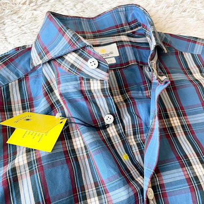 ジャンネット 新品タグ付 ホリゾンタルカラーシャツ 15 3/4 40