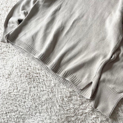 エムエイチエル 美品 MHL ロールネックコットンニット 2 ベージュ