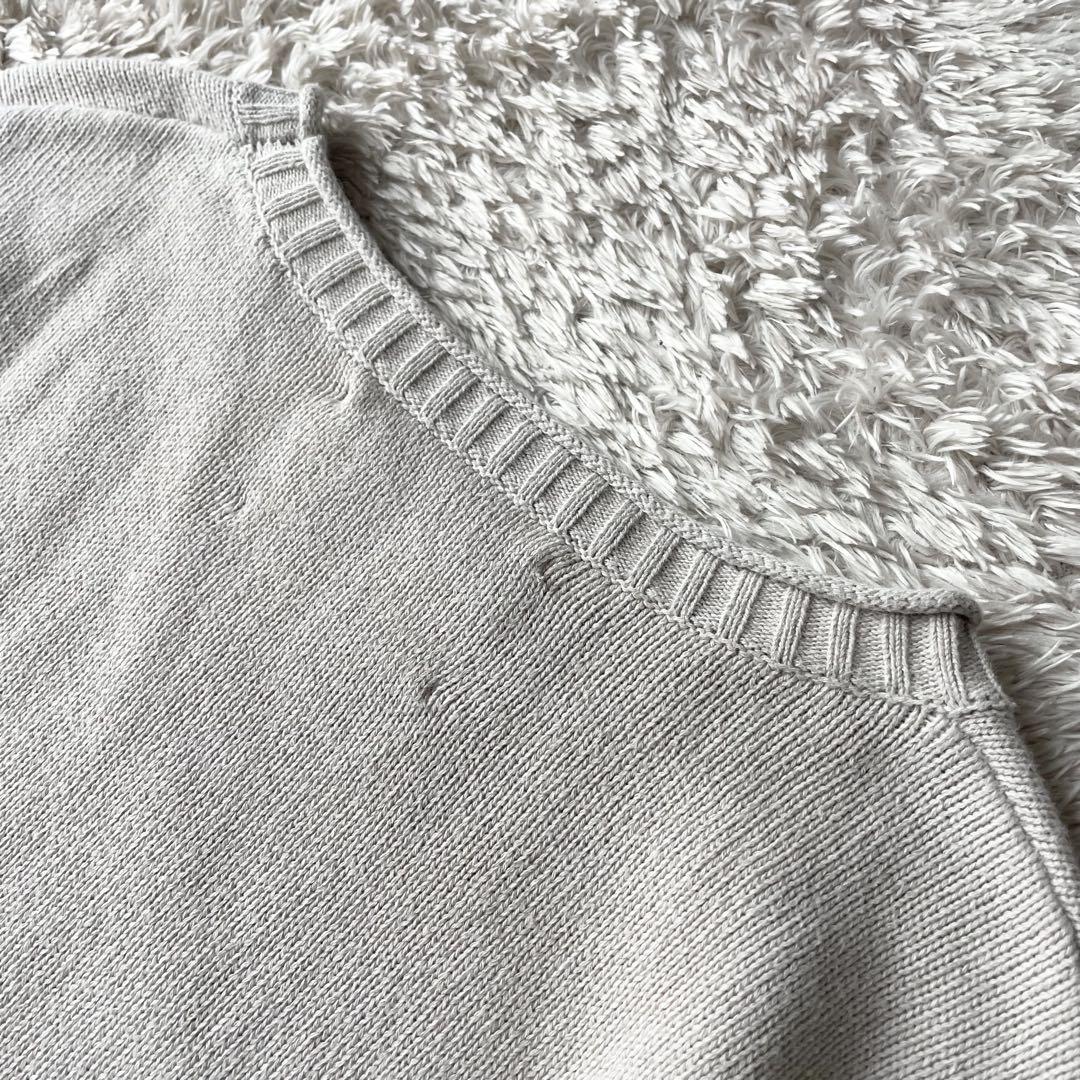 エムエイチエル 美品 MHL ロールネックコットンニット 2 ベージュ