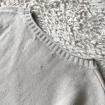 エムエイチエル 美品 MHL ロールネックコットンニット 2 ベージュ