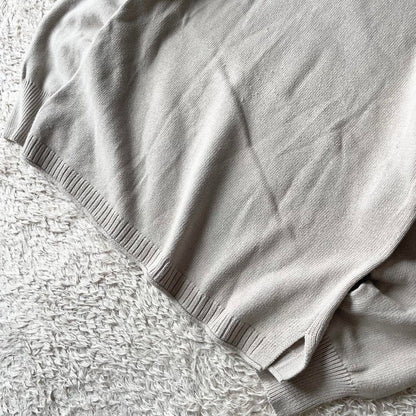 エムエイチエル 美品 MHL ロールネックコットンニット 2 ベージュ