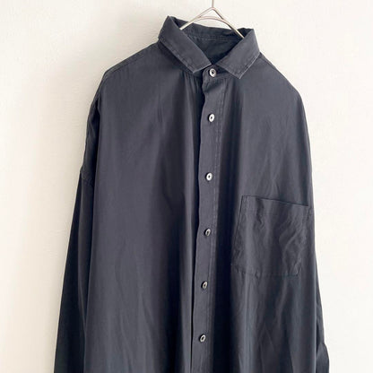 ティッカ 美品 TICCA スクエアビッグ ロングシャツワンピース