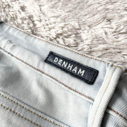 デンハム 美品 SHARP SKINNY FIT デニム W27 ダメージ加工