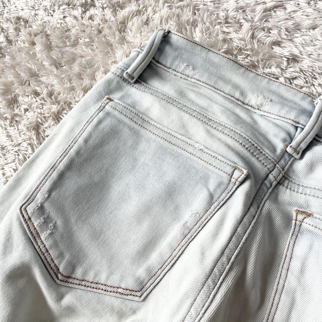 デンハム 美品 SHARP SKINNY FIT デニム W27 ダメージ加工