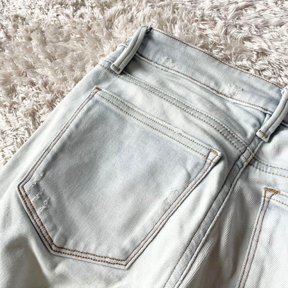 デンハム 美品 SHARP SKINNY FIT デニム W27 ダメージ加工