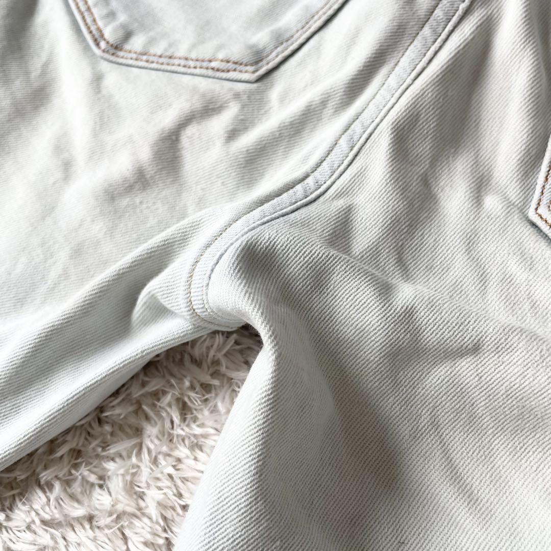 デンハム 美品 SHARP SKINNY FIT デニム W27 ダメージ加工