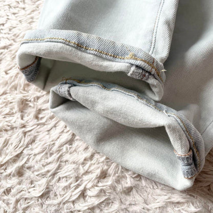 デンハム 美品 SHARP SKINNY FIT デニム W27 ダメージ加工